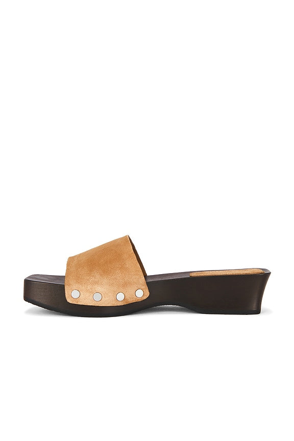 Vanessa Suede Clog