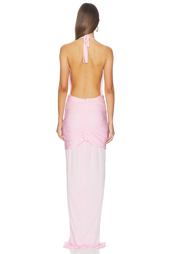 Inaya Collar Maxi Dress