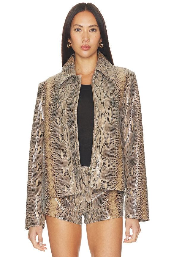 Blouson Leather Jacket