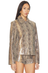Blouson Leather Jacket