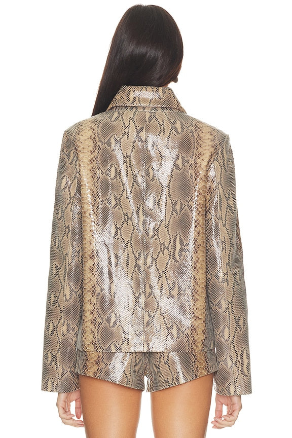 Blouson Leather Jacket