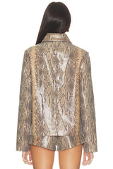 Blouson Leather Jacket
