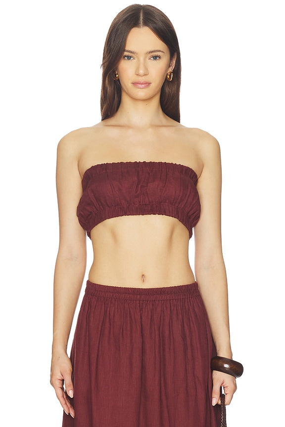 Marlion Strapless Top