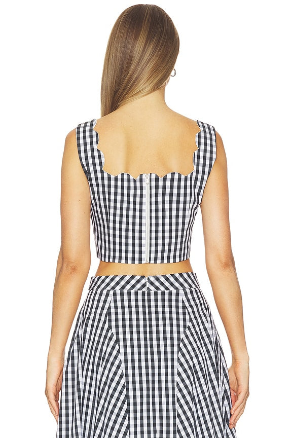 Mia Gingham Top