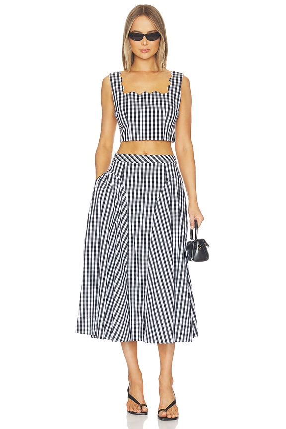 Mia Gingham Top
