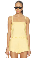 Grazia Scallop Hem Cami