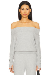 Fenn Off Shoulder Sweater
