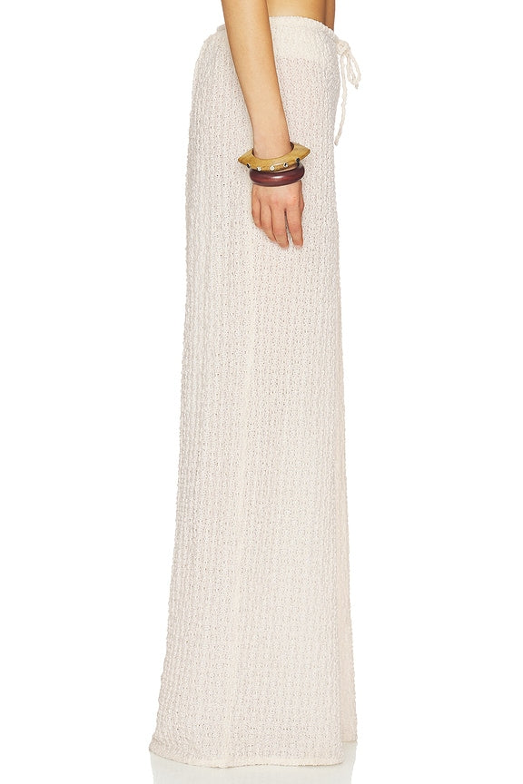 x Elsa Hosk Drawstring Wide Leg Pant