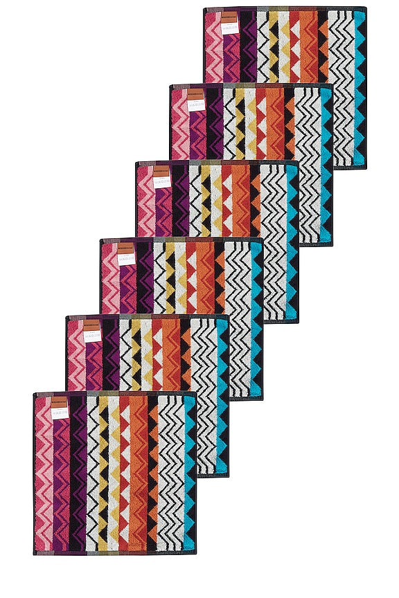 Giacomo Face Towel 6 Piece Set