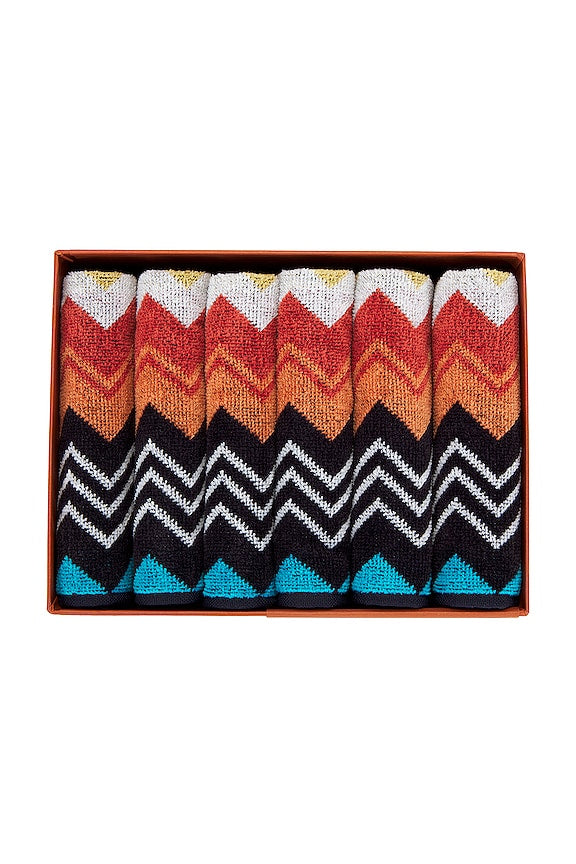 Giacomo Face Towel 6 Piece Set