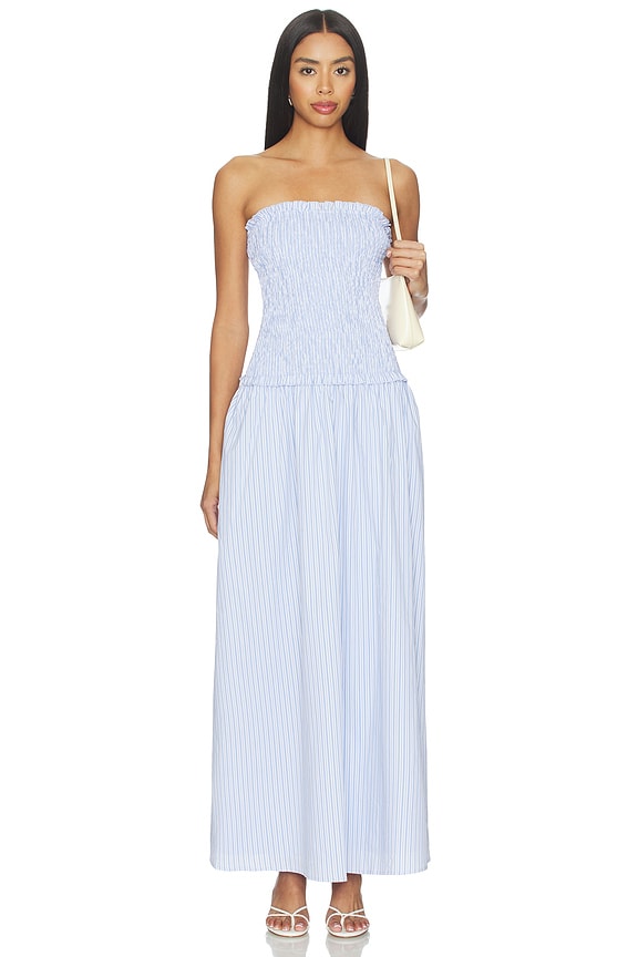 Izabella Strapless Maxi Dress