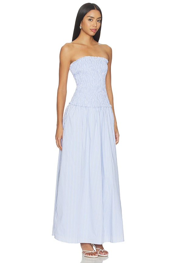 Izabella Strapless Maxi Dress