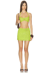 Camden Crochet Mini Skirt Set