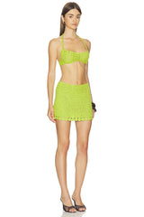 Camden Crochet Mini Skirt Set