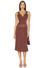 Georgianna Lace Midi Dress