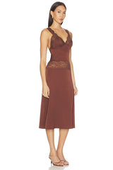 Georgianna Lace Midi Dress