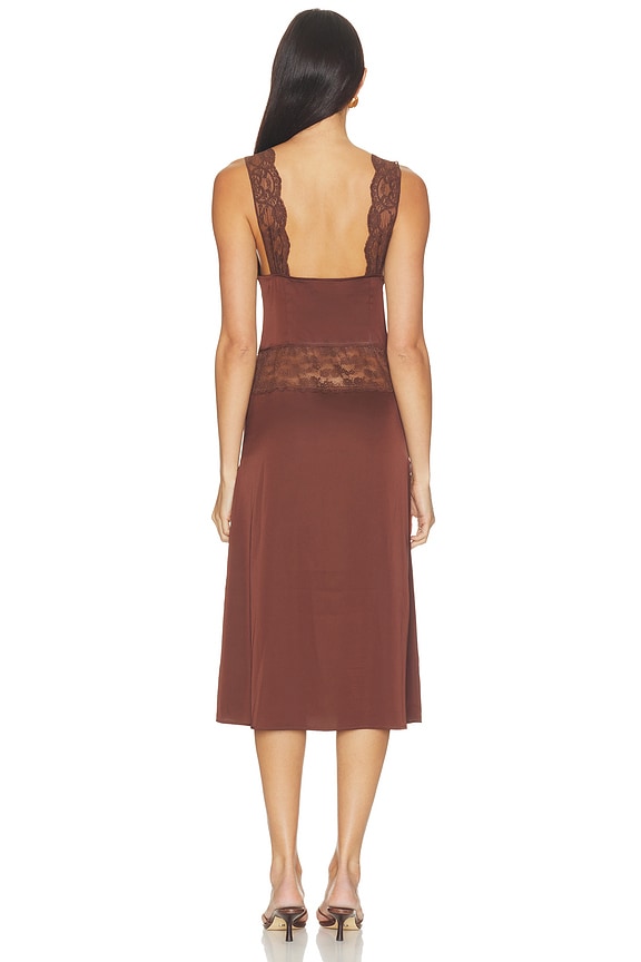 Georgianna Lace Midi Dress