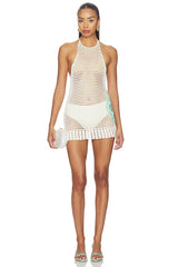 Sade Crochet Mini Dress