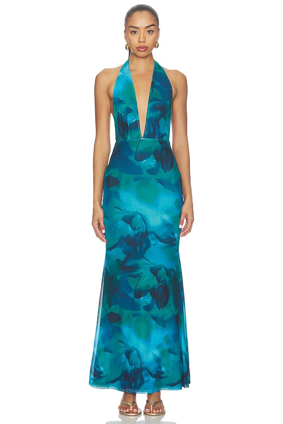Lailah Halter Maxi Dress