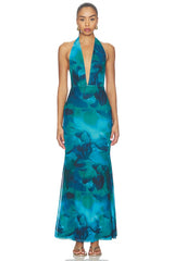 Lailah Halter Maxi Dress