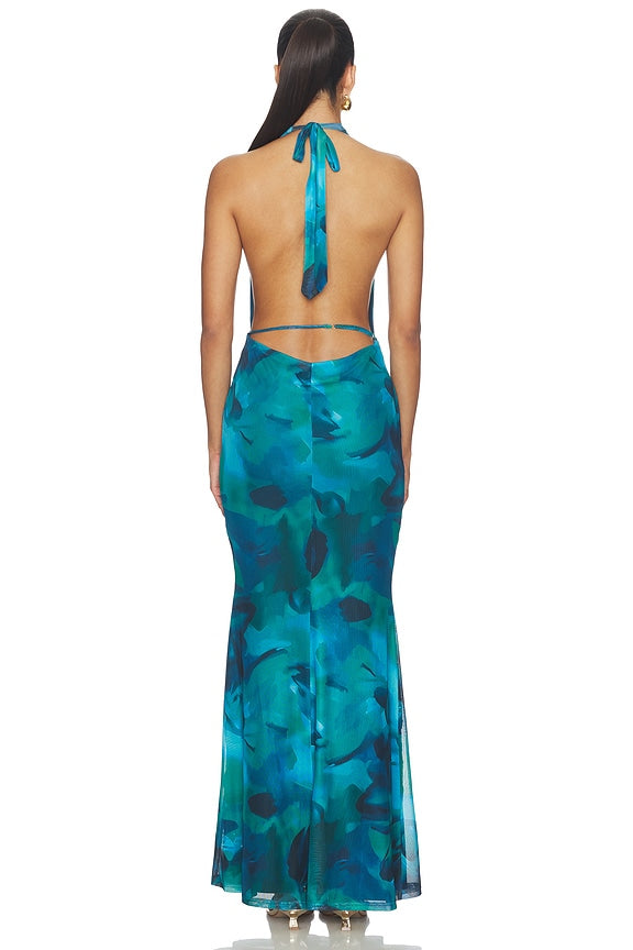 Lailah Halter Maxi Dress