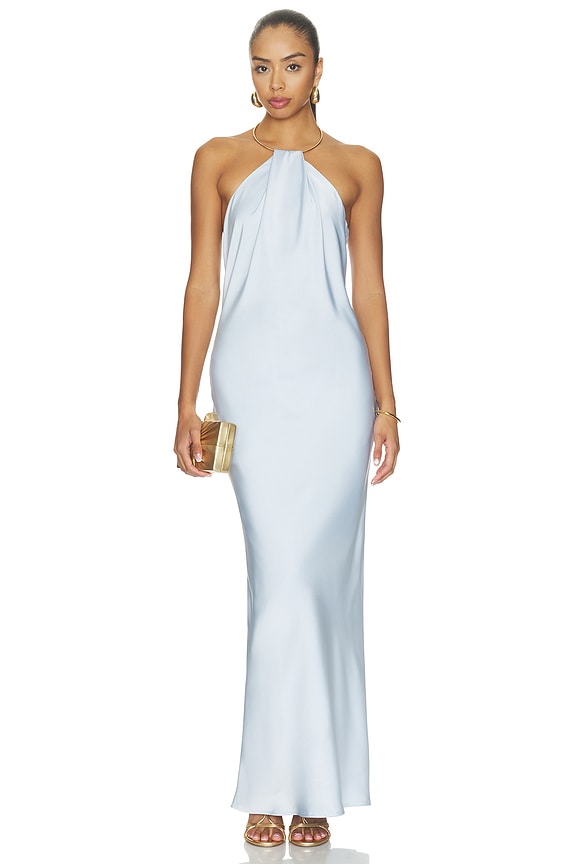 August Halter Maxi Dress