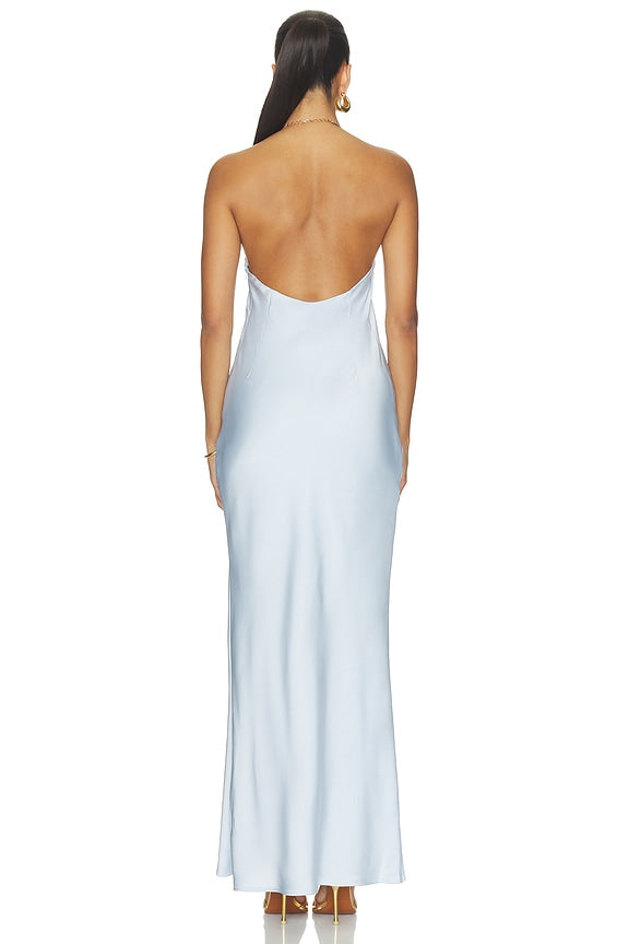 August Halter Maxi Dress