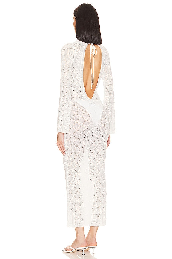 Dylan Deep V Maxi Dress
