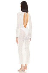 Dylan Deep V Maxi Dress