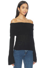 Ingrid Off Shoulder Sweater