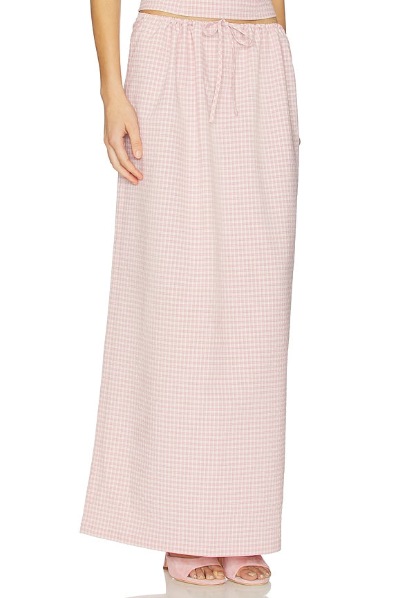 Luciya Drawstring Maxi Skirt