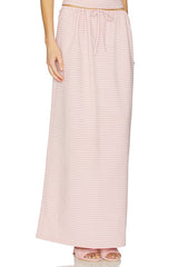 Luciya Drawstring Maxi Skirt