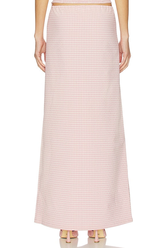 Luciya Drawstring Maxi Skirt