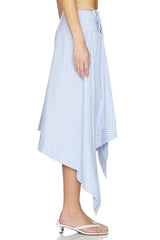 Dylan Asymmetrical Wrap Skirt