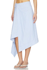 Dylan Asymmetrical Wrap Skirt