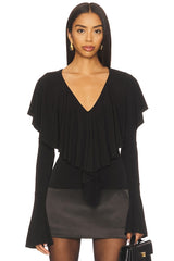 Ellen V Neck Top