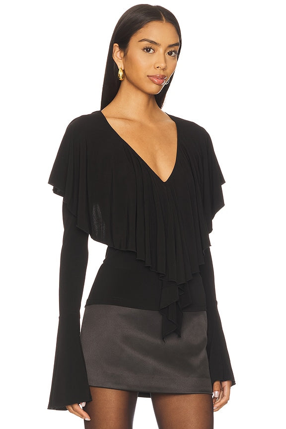 Ellen V Neck Top