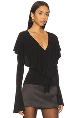 Ellen V Neck Top