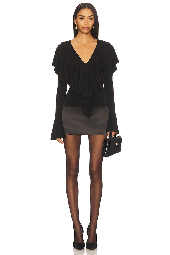 Ellen V Neck Top