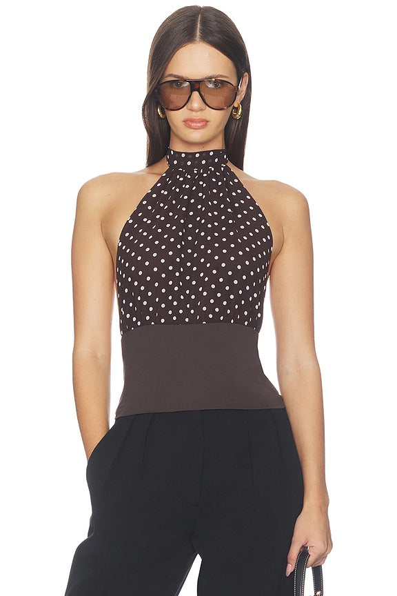 x Blake Evin Justina Halter Top