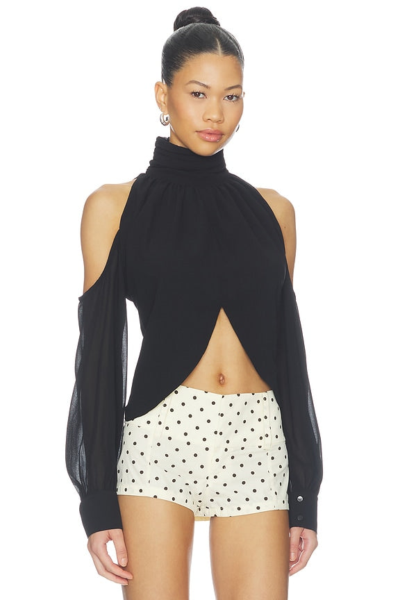 Chiara Cold Shoulder Top