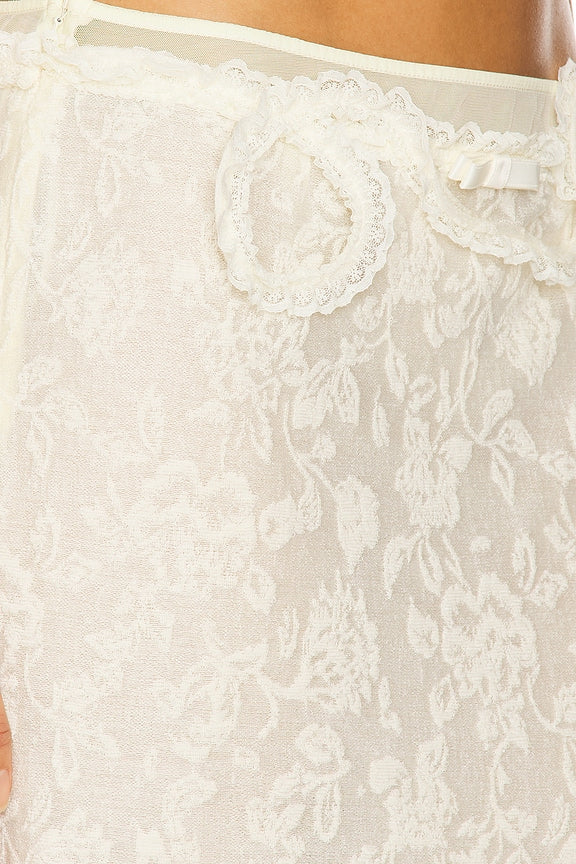 Lace Layered Skirt