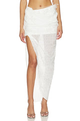 Beaded Midi Skirt
