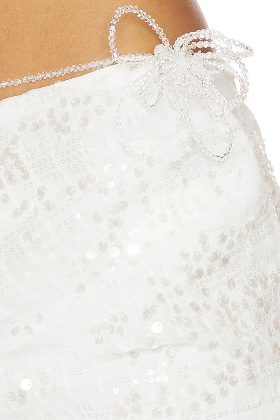 Beaded Midi Skirt