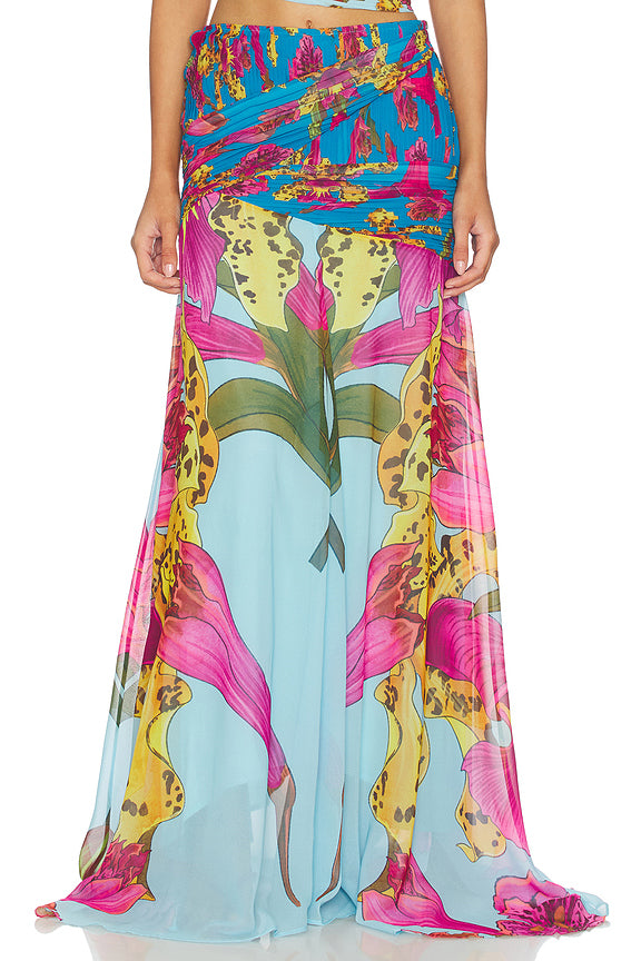 Amazonian Orchid Andressa Skirt