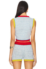 Maje Hand Crochet Vest