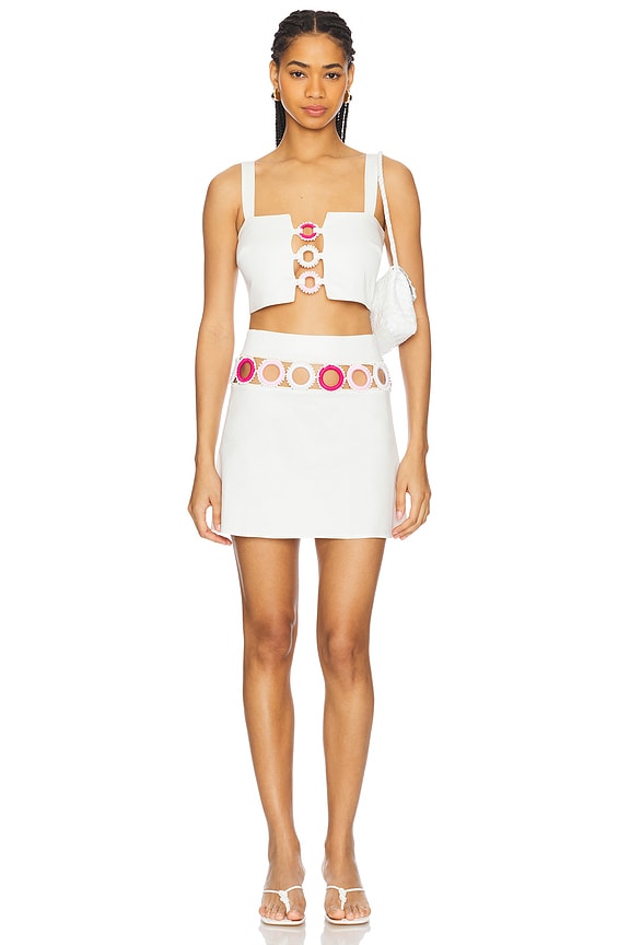 x REVOLVE A Line Mini Skirt