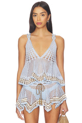 Tula Hand-crocheted Top