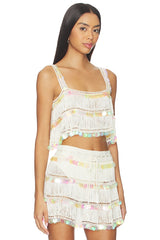 Viola Hand-crocheted Top