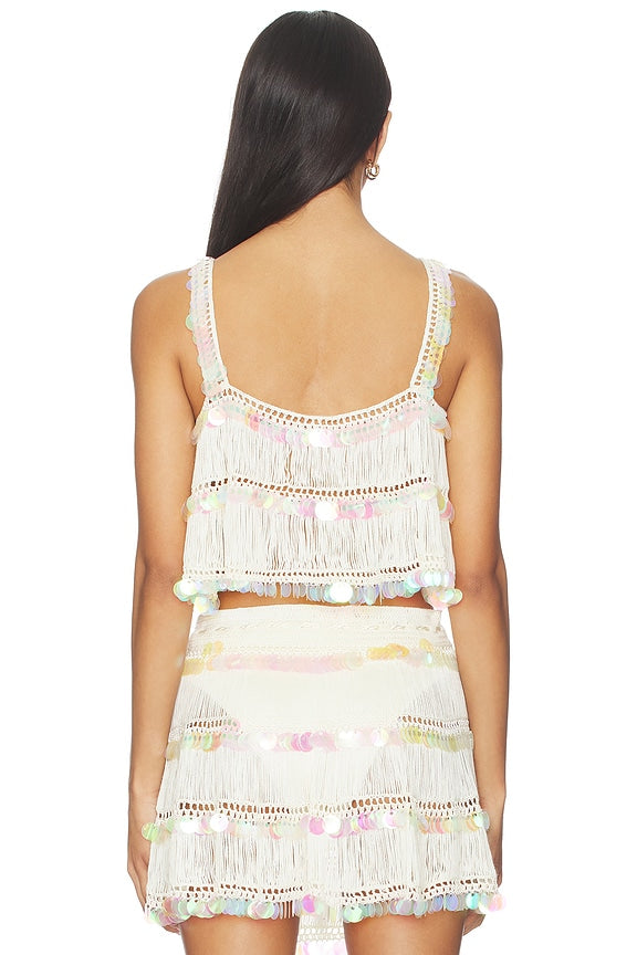Viola Hand-crocheted Top